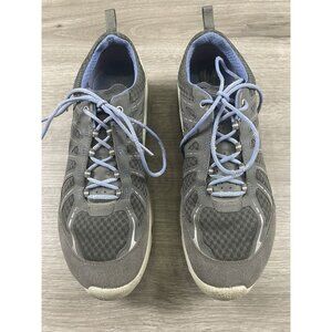 Ecco Biom Natural Motion Women’s Size 9 Blue Gray Sneakers Shoes Breathable
